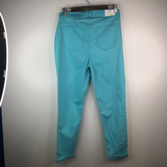 Tinseltown High Rise Juniors Skinny Jeans Sea Glass Size 11. NWT - Picture 8 of 13